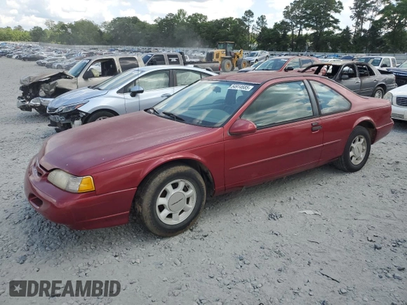 1995 Ford Thunderbird LX with VIN 1FALP6245SH140633, listed as a Copart auction lot 54914685 with 65,451 mi miles and Clean Title. Bid and sale history available at DreamBid. Image 1.