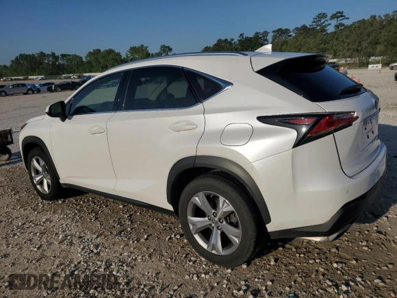 2017 Lexus NX with VIN JTJYARBZ0H2066125, listed as a Copart auction lot 52452355 with 83,232 mi miles and Salvage Title. Bid and sale history available at carsss.com. Image 2.
