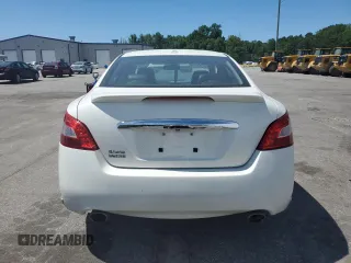 2011 Nissan Maxima SV with VIN 1N4AA5APXBC826940, listed as a Copart auction lot 57809935 with Not provided miles and Salvage title. Bid and sale history available at DreamBid. Image 6.