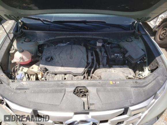 2023 Hyundai Santa Cruz SEL with VIN 5NTJBDAE9PH054993, listed as a Copart auction lot 57294935 with 46,527 mi miles and Salvage title. Bid and sale history available at DreamBid. Image 11.