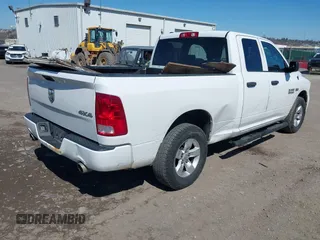 2017 Ram 1500 Express with VIN 1C6RR7FTXHS595888, listed as a IAAI auction lot 41902085 with 136,000 mi miles. Bid and sale history available at carsss.com. Image 4.