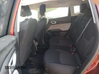 2022 Jeep Compass Sport with VIN 3C4NJDAB7NT221115, listed as a Copart auction lot 76898554 with 16,776 mi miles and Salvage title. Bid and sale history available at DreamBid. Image 11.