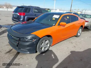 2017 Dodge Charger SE with VIN 2C3CDXBG2HH503741, listed as a IAAI auction lot 41467088 with 109,550 mi miles. Bid and sale history available at carsss.com. Image 2.