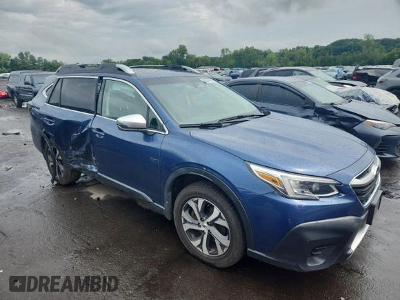 2021 Subaru Outback Touring XT with VIN 4S4BTGPD5M3101827, listed as a Copart auction lot 63347585 with 60,834 mi miles and Salvage title. Bid and sale history available at DreamBid. Image 4.
