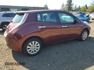 2016 Nissan LEAF S with VIN 1N4BZ0CP5GC313180, listed as a Copart auction lot 68863813 with 31,583 mi miles. Bid and sale history available at carsss.com. Image 3.