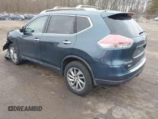 2014 Nissan Rogue S with VIN 5N1AT2MV1EC795008, listed as a IAAI auction lot 41723073 with 93,662 mi miles. Bid and sale history available at carsss.com. Image 3.