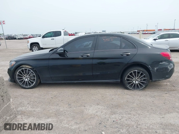 2018 Mercedes-Benz C 300 with VIN WDDWF4KB7JR378155, listed as a IAAI auction lot 42260842 with 83,686 mi miles and . Bid and sale history available at DreamBid. Image 13.