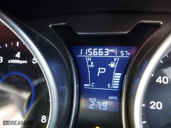 2017 Hyundai Veloster with VIN KMHTC6AD8HU305853, listed as a IAAI auction lot 41915404 with 115,663 mi miles. Bid and sale history available at carsss.com. Image 15.