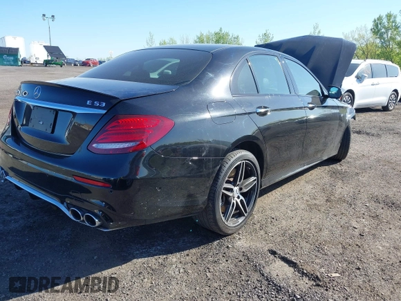 2019 Mercedes-Benz E 53 AMG with VIN WDDZF6BB0KA491129, listed as a IAAI auction lot 42112391 with 52,682 mi miles and . Bid and sale history available at DreamBid. Image 4.