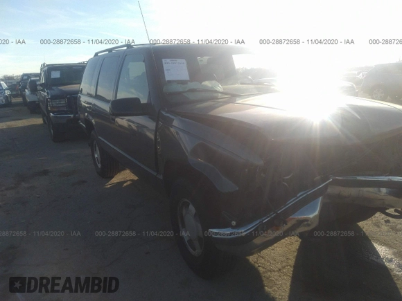 1999 Chevrolet Tahoe Z71 with VIN 1GNEK13R7XJ528100, listed as a IAAI auction lot 28872658 with 158,958 mi miles and . Bid and sale history available at DreamBid. Image 1.
