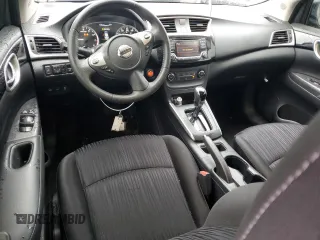 2017 Nissan Sentra SV with VIN 3N1AB7AP6HY371736, listed as a Copart auction lot 52800165 with 63,037 mi miles and Salvage Title. Bid and sale history available at carsss.com. Image 8.