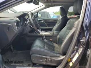 2020 Lexus RX 450h with VIN 2T2JGMDA0LC053815, listed as a Copart auction lot 58234665 with 48,002 mi miles and Salvage title. Bid and sale history available at DreamBid. Image 7.
