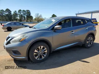 2018 Nissan Murano SV with VIN 5N1AZ2MG4JN145748, listed as a Copart auction lot 50182515 with 131,852 mi miles and Salvage Title. Bid and sale history available at carsss.com. Image 1.