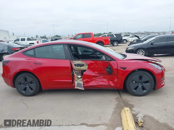 2023 Tesla Model 3 Long Range with VIN 5YJ3E1EB6PF388801, listed as a IAAI auction lot 41610678 with 20,144 mi miles and . Bid and sale history available at DreamBid. Image 14.