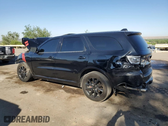 2018 Dodge Durango R/T with VIN 1C4SDJCT9JC445264, listed as a Copart auction lot 58035795 with Not provided miles and Salvage title. Bid and sale history available at DreamBid. Image 2.