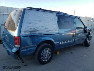 1994 Dodge Caravan Grand SE with VIN 1B4GH44R1RX330819, listed as a Copart auction lot 83548684 with 187,408 mi miles and Salvage Title. Bid and sale history available at carsss.com. Image 3.