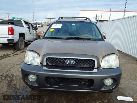 2004 Hyundai Santa Fe GLS with VIN KM8SC13D34U781837, listed as a IAAI auction lot 40452732 with 223,991 mi miles. Bid and sale history available at carsss.com. Image 12.