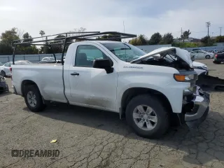 2021 Chevrolet Silverado 1500 Work Truck with VIN 3GCNWAEF7MG317850, listed as a Copart auction lot 49791675 with 75,586 mi miles and Salvage Title. Bid and sale history available at carsss.com. Image 4.