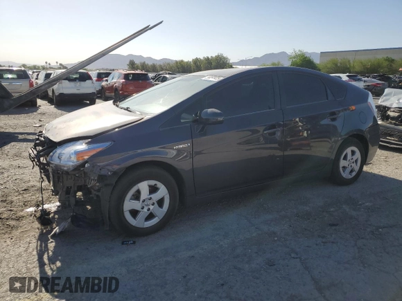 2011 Toyota Prius I z VIN JTDKN3DU6B1456459, wystawiony jako Copart lot #56850975 z przebiegiem 124 083 mil mil oraz Szkoda całkowita • Salvage title. Historia ofert i sprzedaży dostępna na DreamBid. Obrazek 1.