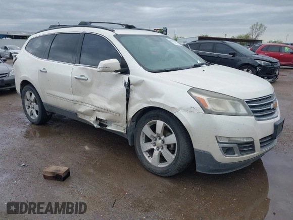 2014 Chevrolet Traverse LTZ with VIN 1GNKRJKD9EJ168099, listed as a IAAI auction lot 41955937 with 171,371 mi miles and . Bid and sale history available at DreamBid. Image 1.