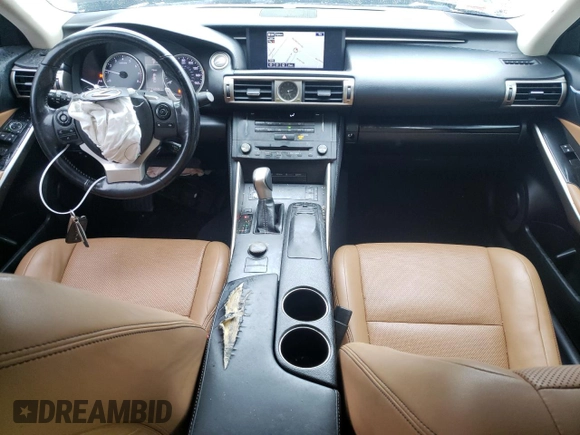 2016 Lexus IS 300/350 with VIN JTHCM1D25G5012143, listed as a Copart auction lot 51346405 with 110,106 mi miles and Salvage Title. Bid and sale history available at DreamBid. Image 8.