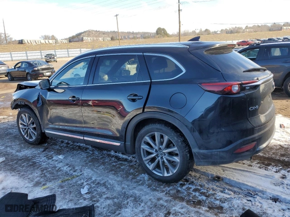 2021 Mazda CX-9 Grand Touring with VIN JM3TCADY9M0513562, listed as a Copart auction lot 42222775 with 105,717 mi miles and Salvage Title. Bid and sale history available at carsss.com. Image 2.