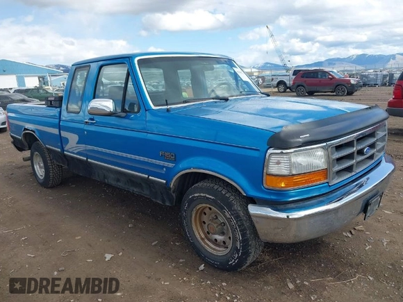 1994 Ford F-150 with VIN 1FTEX15Y0RKB48124, listed as a IAAI auction lot 41995755 with 185,723 mi miles and . Bid and sale history available at DreamBid. Image 1.