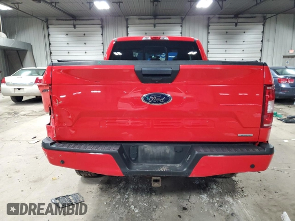 2018 Ford F-150 XL with VIN 1FTEX1EP7JKD20838, listed as a Copart auction lot 46983115 with 102,203 mi miles and Clean Title. Bid and sale history available at carsss.com. Image 6.