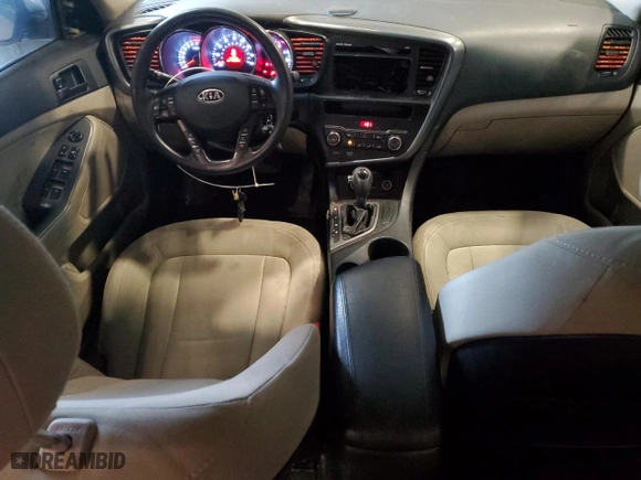 2011 Kia Optima LX with VIN KNAGM4A78B5133243, listed as a Copart auction lot 53530195 with 198,555 mi miles and Non Repairable. Bid and sale history available at carsss.com. Image 8.