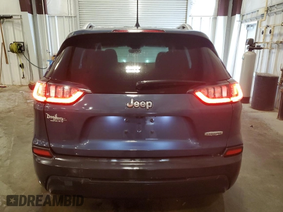 2021 Jeep Cherokee Latitude with VIN 1C4PJLCB9MD169295, listed as a Copart auction lot 45411805 with 35,866 mi miles and Clean Title. Bid and sale history available at carsss.com. Image 6.