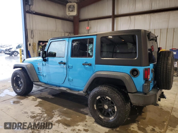 2018 Jeep Wrangler JK Unlimited Sport S with VIN 1C4BJWDG2JL818457, listed as a Copart auction lot 60877004 with 78,503 mi miles and Salvage Title. Bid and sale history available at carsss.com. Image 2.