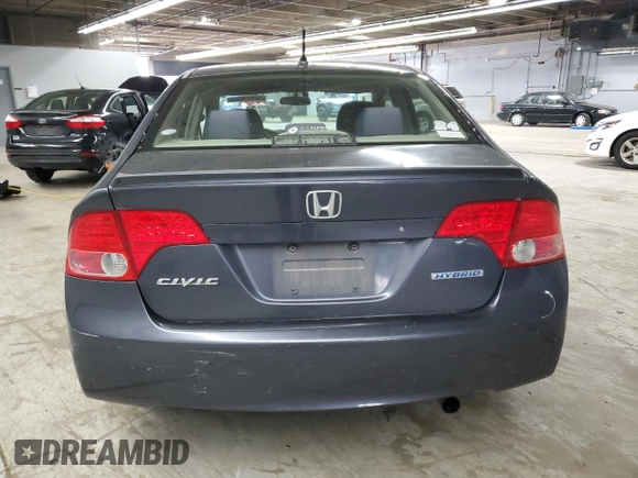 2006 Honda Civic z VIN JHMFA36226S020747, wystawiony jako Copart lot #60973595 z przebiegiem 274 274 mil mil oraz Czysty tytuł • Clean title. Historia ofert i sprzedaży dostępna na DreamBid. Obrazek 6.