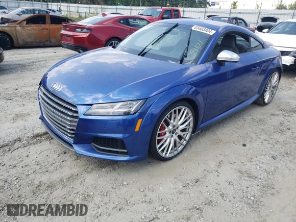 2016 Audi TTS 2.0T z VIN TRUC1AFV0G1024568, wystawiony jako Copart lot #65463404 z przebiegiem Nie podano mil oraz Szkody całkowita. Historia ofert i sprzedaży dostępna na DreamBid. Obrazek 1.