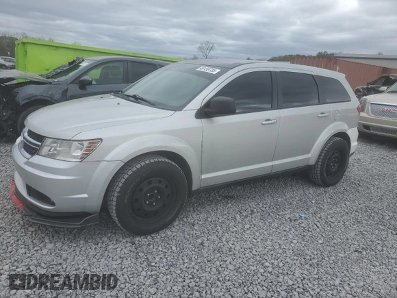 2013 Dodge Journey SE z VIN 3C4PDCAB5DT695315, wystawiony jako Copart lot #49158735 z przebiegiem 165 093 mil mil oraz Szkoda całkowita • Salvage title. Historia ofert i sprzedaży dostępna na DreamBid. Obrazek 1.