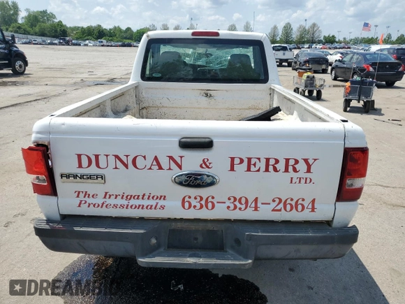 2008 Ford Ranger XL z VIN 1FTYR10D38PA78888, wystawiony jako Copart lot #56497105 z przebiegiem 168 219 mil mil oraz Szkoda całkowita • Salvage title. Historia ofert i sprzedaży dostępna na DreamBid. Obrazek 6.
