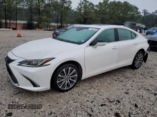 2020 Lexus ES with VIN 58ADZ1B11LU063063, listed as a Copart auction lot 45016255 with 57,742 mi miles and Clean Title. Bid and sale history available at carsss.com. Image 1.