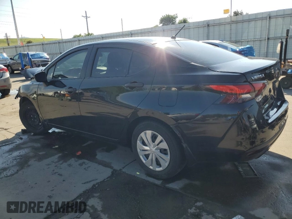 2023 Nissan Versa S with VIN 3N1CN8DV6PL818075, listed as a Copart auction lot 60322735 with 40,067 mi miles and Salvage title. Bid and sale history available at DreamBid. Image 2.
