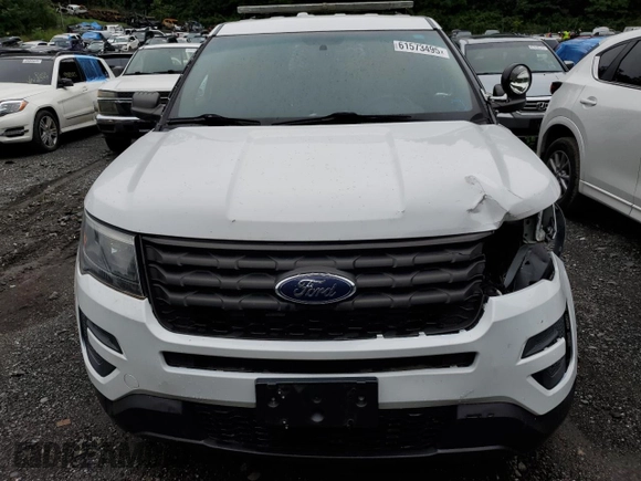 2017 Ford Police Interceptor Utility с VIN 1FM5K8AR1HGB65002, выставлен на аукционе Copart как лот 61573495 с пробегом 159 631 миль миль и Списание • Salvage title. История ставок и продаж доступна на DreamBid. Изображение 5.