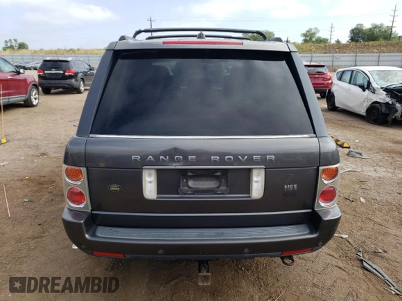 2005 Land Rover Range Rover HSE with VIN SALME11455A194805, listed as a Copart auction lot 63635744 with 160,951 mi miles and Clean title. Bid and sale history available at DreamBid. Image 6.
