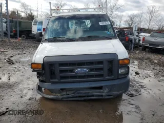 2008 Ford Econoline Cargo Commercial with VIN 1FTNE24W38DA02847, listed as a Copart auction lot 43975875 with 189,284 mi miles and Salvage Title. Bid and sale history available at DreamBid. Image 5.