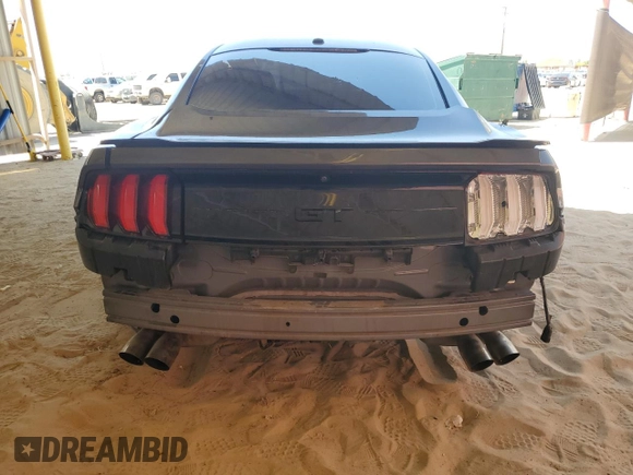 2019 Ford Mustang GT z VIN 1FA6P8CF8K5182790, wystawiony jako Copart lot #57271095 z przebiegiem 700 038 mil mil oraz Szkody całkowita. Historia ofert i sprzedaży dostępna na DreamBid. Obrazek 6.