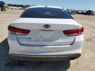 2016 Kia Optima LX with VIN 5XXGT4L37GG053256, listed as a Copart auction lot 46690055 with 138,487 mi miles and Clean Title. Bid and sale history available at carsss.com. Image 6.