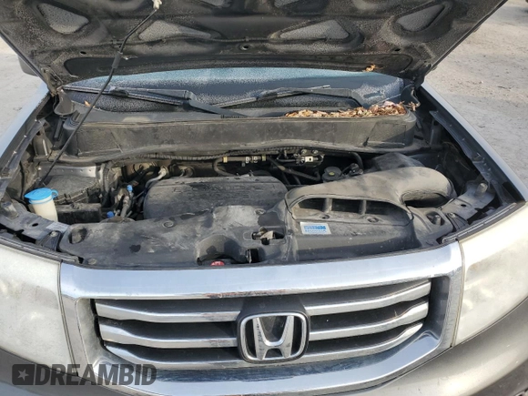 2013 Honda Pilot EX-L with VIN 5FNYF3H62DB005493, listed as a Copart auction lot 42238615 with 189,176 mi miles and Salvage title. Bid and sale history available at DreamBid. Image 13.