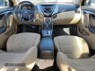 2013 Hyundai Elantra Limited with VIN 5NPDH4AE7DH179786, listed as a Copart auction lot 52531825 with 147,850 mi miles and Salvage Title. Bid and sale history available at DreamBid. Image 8.