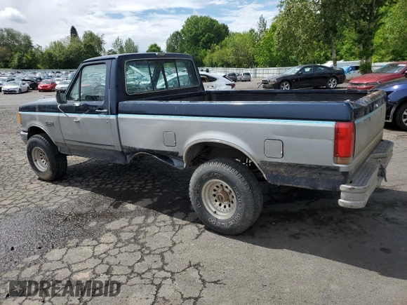 1988 Ford F-150 with VIN 1FTEF14YXJPA42338, listed as a Copart auction lot 56739775 with 58,947 mi miles and Salvage title. Bid and sale history available at DreamBid. Image 2.