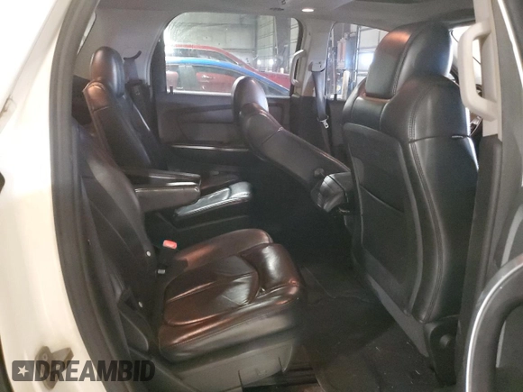 2008 GMC Acadia SLT1 with VIN 1GKEV23708J134349, listed as a Copart auction lot 46836435 with 165,200 mi miles and Salvage Title. Bid and sale history available at DreamBid. Image 12.