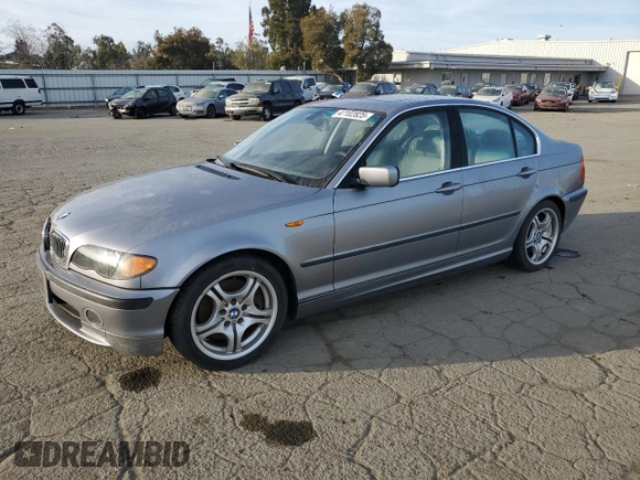 2004 BMW 3 Series 330i with VIN WBAEV53474KM33227, listed as a Copart auction lot 47102825 with 142,780 mi miles and Clean Title. Bid and sale history available at carsss.com. Image 1.