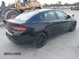 2015 Dodge Dart SXT with VIN 1C3CDFBB7FD276250, listed as a IAAI auction lot 41500698 with 53,325 mi miles. Bid and sale history available at carsss.com. Image 4.