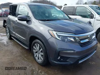 2019 Honda Pilot EX-L with VIN 5FNYF6H52KB013373, listed as a IAAI auction lot 41698281 with 99,803 mi miles. Bid and sale history available at carsss.com. Image 1.