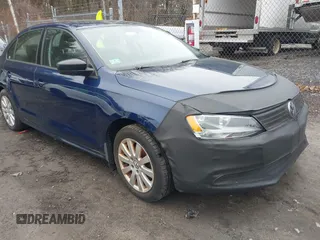 2014 Volkswagen Jetta Sedan S with VIN 3VW1K7AJ2EM421637, listed as a IAAI auction lot 41915643 with 127,258 mi miles. Bid and sale history available at carsss.com. Image 1.